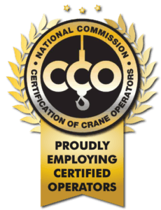 NCCCO — proudly employing certified operators