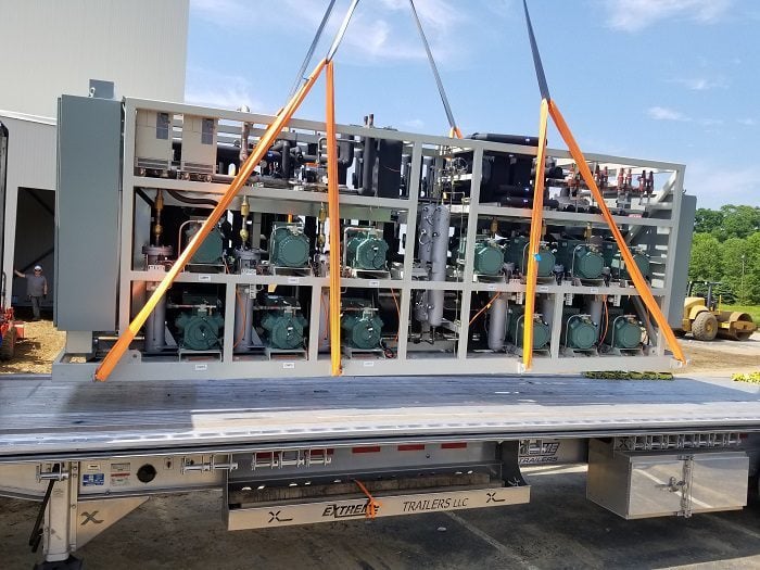 Compressor equipment lift
