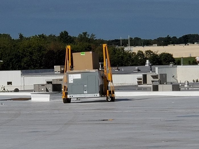 Prolift equipment on site